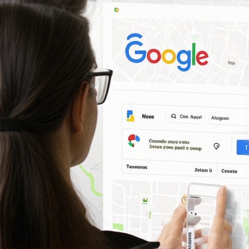 Support team assisting with Google Maps optimization