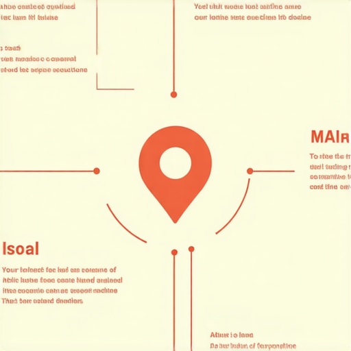 Local Map Ranking Factors Diagram Diagram showing key factors influencing local map rankings