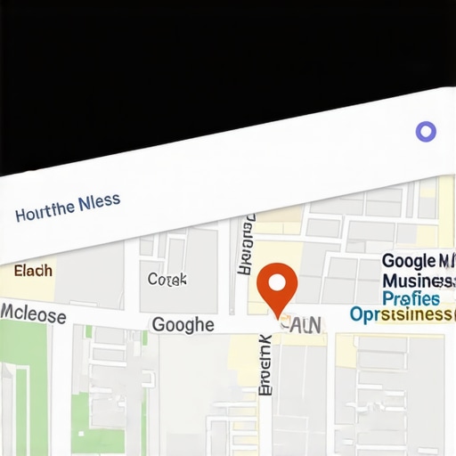 Google My Business profile optimized for local search