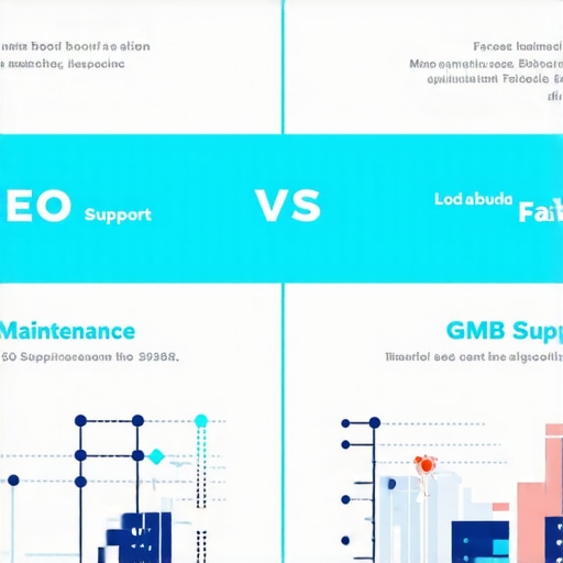 Myths vs Facts on Local SEO Support Infographic illustrating misconceptions and truths about local SEO and map support techniques.