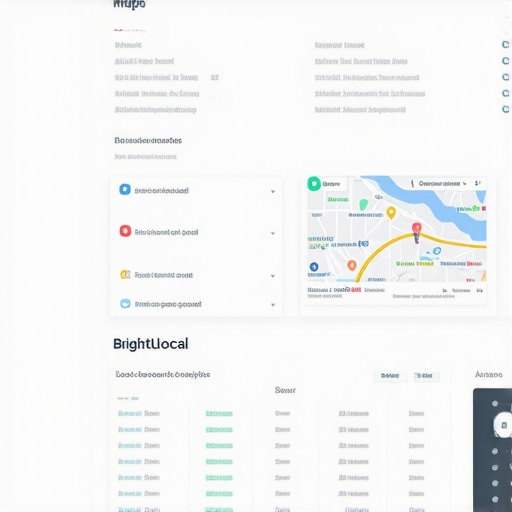 A screenshot showcasing Moz Local and BrightLocal dashboards used for local SEO management.