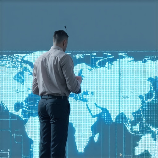 Streamlined Map Verification Process A person reviewing map verification procedures on a computer and phone.