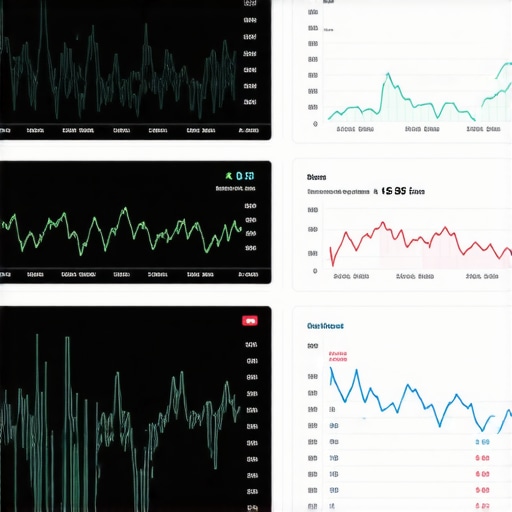 Screenshot displaying map ranking fluctuations on BrightLocal interface.